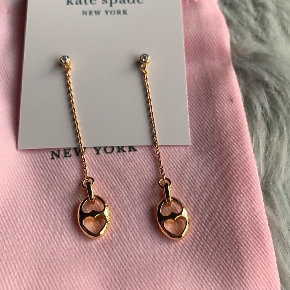 🆕Kate Spade Linear earrings L2  - Picture 2 of 5